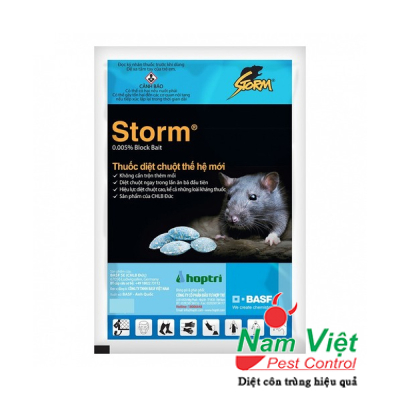 THUỐC DIỆT CHUỘT STORM - BASF ( ĐỨC )- gói 20 viên