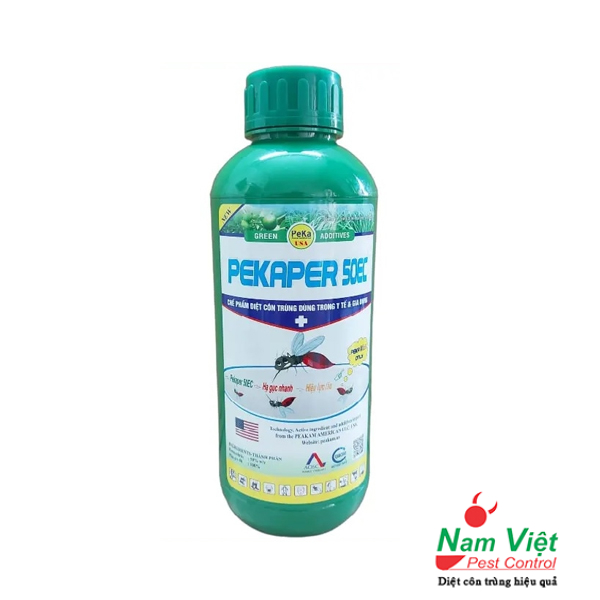 Pekaper 50EC Thuốc diệt muỗi không mùi hiệu quả từ Mỹ ( USA )